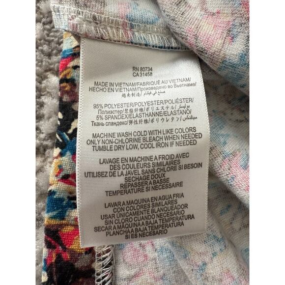 BCBGeneration Size S Artsy Colorful Straight Pencil Mini Skirt Stretch Pull On - Picture 6 of 7